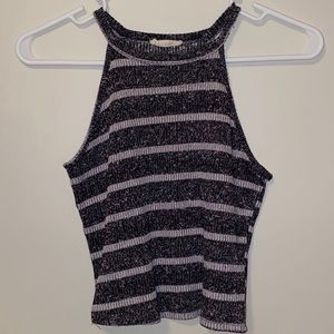 High neck tank top